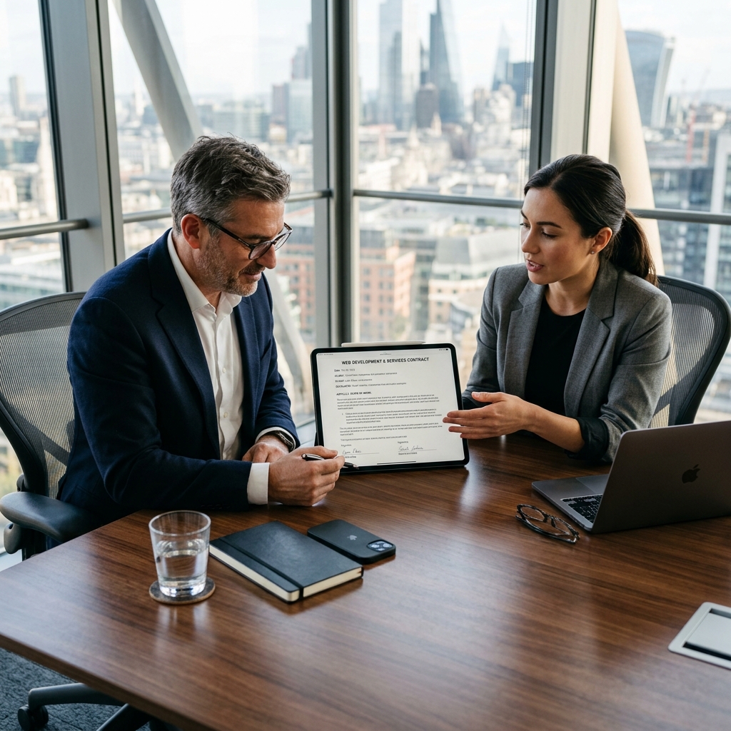 What to Look for in a Web Development Contract — 10 Things to Check Before You Sign